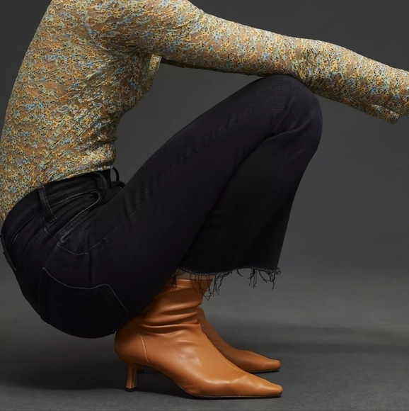 Mother Lighting Up Lanterns The Hustler Ankle Fray Jeans 23 - Picture 1 of 8